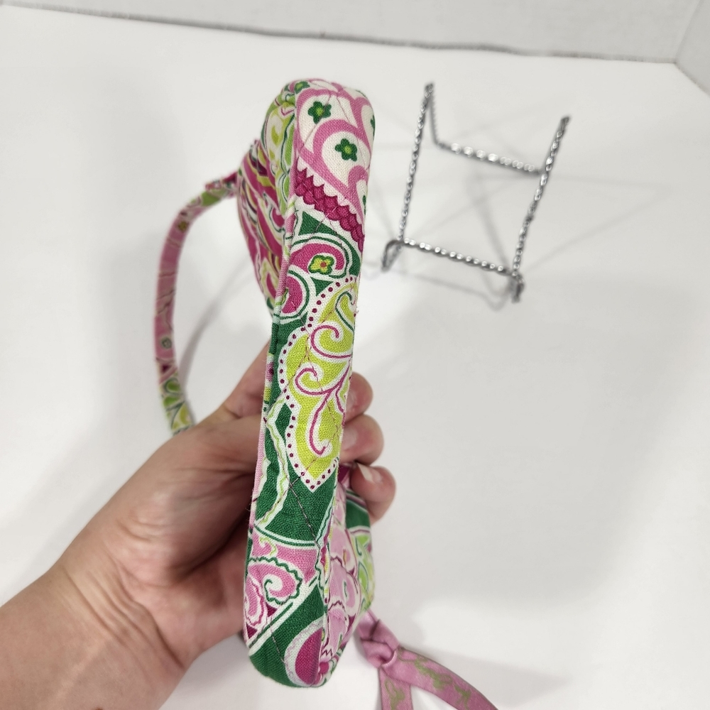 Vera Bradley wristlet pinwheel pink cotton zippered - Picture 10 of 10
